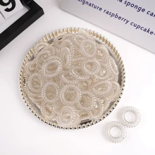 10/20 Pcs Spiral Hair Ties Spiral Hair Ties For Women Ponytail Holder Spiral Rubber Band For Hair Spring Rubber Band Ponytail Holders Hair Elastics Hair Rubber Bands Scrunchies Hair Rope Elastic Hair Tie