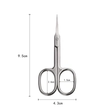 1 Pieza Acero Inoxidable Pelacutículas Y Neutralizador De Piel Muerta Para Manicura, Cejas, Tijeras De Belleza Para Salón De Casa