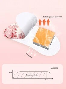 Japanese Steam Eye Mask Hot Compress Self-Heating Eye Mask Travel Portable Eye Protection To Relieve Eye Strain - Purple - View 5