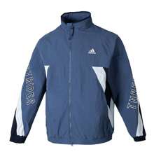 Adidas Kurtka WORD WOV JKT, męska bluza sportowa w stylu Boyfriend, luźny krój, tkana odzież wierzchnia