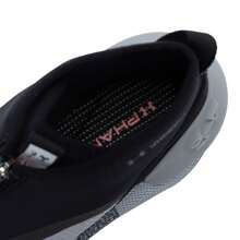 Under Armour 3026802-101 男女跑步鞋、运动鞋、训练鞋、户外慢跑鞋 - 灰色/黑色 - 查看 7