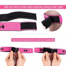 3pcs Dissolvable Elastic Lace Front Headband - Wrap Around Hairline For Lace Front Wig Installation - Multicolor - View 3