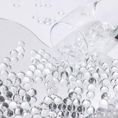 60, 000pcs Transparent Vase Filler Water Beads, Water Gel Beads, Water Pearls, Candle Vase Filler, Crystal Balls, Water Growing Balls, Soil-Free Planting Water Beads, Jelly Beads, Decoration For Room, Home, Desk, Office, Table Center Piece, Floral Arrangement, Wedding, Floating Pearl Candle, Planting, Floral Decor, Holiday Decorations, Floating Pearls, Flower Arranging, Fragrance Making Gifts Birthday Graduation Home Decor Room Decor Flower Vase Glass Vase