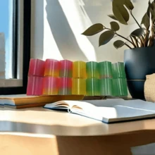 1/5/6/10/15/24 件彩虹弹簧，彩色彩虹霓虹塑料弹簧玩具，趣味礼品袋填充物，可作为生日奖品和派对礼物小玩具礼物，礼品袋填充物，可用于万圣节和圣诞节、圣诞节 - 隨機 - 查看 9