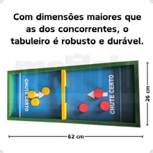 Kick The Right Game Board Slingshot Football Button Educational Pedagogical Toy Goal Kicks - Nhiều màu - Xem 3