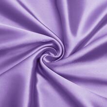 Solid Color Satin Fabric, Sold By Size, Suitable For Wedding Dresses, Fashion, DIY Crafts, Clothing, Christmas Decorations, Textile Crafts, Curtains, Smooth Shiny Satin - Multicolor - View 47