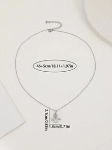 Customized Necklace Christmas Gift Little Angel Pendant Necklace 100 Languages I Love You Projection Necklace Customizable Movie-Like Black And White Photo Engraved Necklace For Family, Couple, Pet, Mantra, Gift For Girlfriend, Mom, Best Friend, Daily Wear