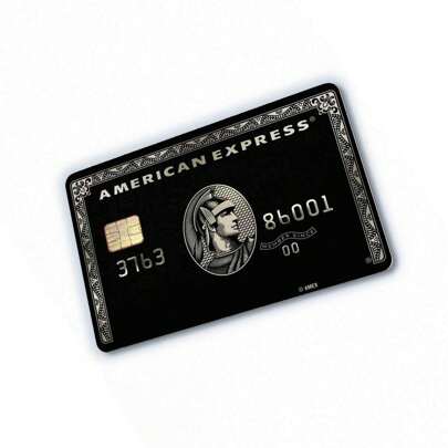 Sticker Para Tarjeta de amex Black centurion para Debito, credito o transporte alta calidad