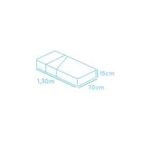 3-Piece Crib Sheet Set 100% Bublim Cotton - Hồng - Xem 2