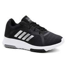 Men's Sports Shoes With 4 Stripes Launch 2024 - 黑與白 - 查看 1