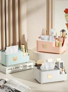 1 hộp đựng khăn giấy hình chữ nhật đa năng cho phòng khách, phòng ăn & bàn cà phê - Lưu trữ điều khiển từ xa, thiết kế dễ thương, đồ gia dụng, bàn, đồ trang trí nhà cửa, sắp xếp và lưu trữ đồ gia dụng, trang trí phòng, trang trí phòng ngủ, phụ kiện nhà bếp, dụng cụ nhà bếp, đồ tổ chức nhà bếp, du lịch, ngày lễ, hộp đựng khăn giấy, hộp đựng khăn ăn, lễ hội họp mặt gia đình, trang trí bàn ăn nhà bếp cho nhà bếp phòng ngủ phòng khách phòng ăn, phụ kiện trang trí nhà cửa, hộp trang trí, quà cưới cho phụ nữ, du lịch mùa hè ngày lễ lễ hội phải có - Nhiều màu - Xem 3