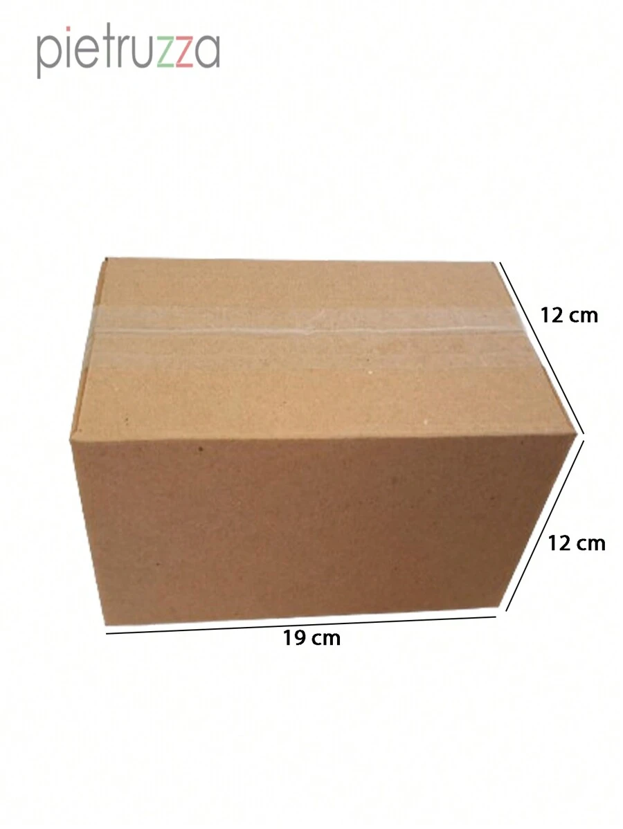 Pietruzza Kit 50 Caixas de Papelão - 19 X 12 X 12 - Embalagem Envio Correios - 19 x 12 x 12 - Visão 1