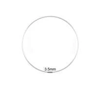 10-30cm Iron Hoop - Wedding Flower Wreath - Dreamcatcher Decor - Silver - View 8