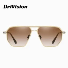 Drivision 男女通用时尚全框户外时尚眼镜，街头风格，适合毛衣夹克、运动衫、连帽衫、皮裤和工装裤
