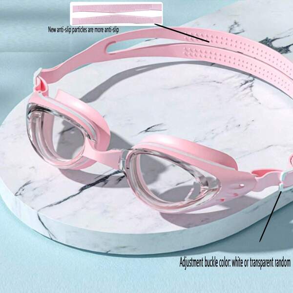 1pc High Definition Waterproof Anti-Fog Swimming Goggles For Men & Women, Professional Diving Equipment, Beach Essentials, Beach Accessories, Pool Float