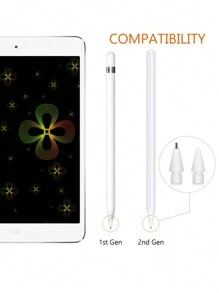 3 包尖头替换笔尖兼容 Apple Pencil 1 代和 2 代、Apple Pencil 1 代、笔尖兼容 Apple Pencil USB-C Apple Pencil iPad Pro Pencil 1 代和 2 代 - 彩色 - 查看 9