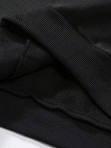 Men's Casual Loose Fit Hooded Sweatshirt