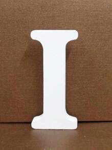 1pc Đồ trang trí chữ cái tiếng Anh bằng gỗ màu trắng, Đồ thủ công trang trí nhà tự thiết kế, Trang trí thời trang gia đình, Trang trí tiệc cưới, Đạo cụ chụp ảnh Quà tặng sinh nhật tốt nghiệp tốt nhất, Thích hợp cho đám cưới, Tiệc sinh nhật, Ngày lễ tình nhân, Halloween Lễ tạ ơn Giáng sinh, Trang trí phòng, Trang trí nhà cửa - Nhiều màu - Xem 14