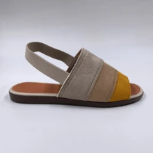 LORE Women's Flat Sandal - 米色 - 查看 2