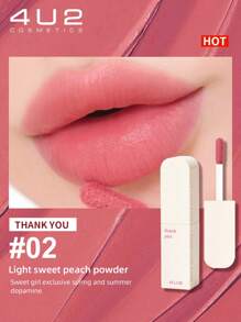 4U2 液体唇膏 LOVE YOU BABE TINT MATTE#02 - #02 - 查看 3