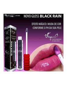 Kit 2 Unit - Gloss Color 14 With Shine + Black Rain Color Transforms On The Lips - Bộ 2 Bộ - Màu Gloss 14 + Mưa Đen - Xem 3
