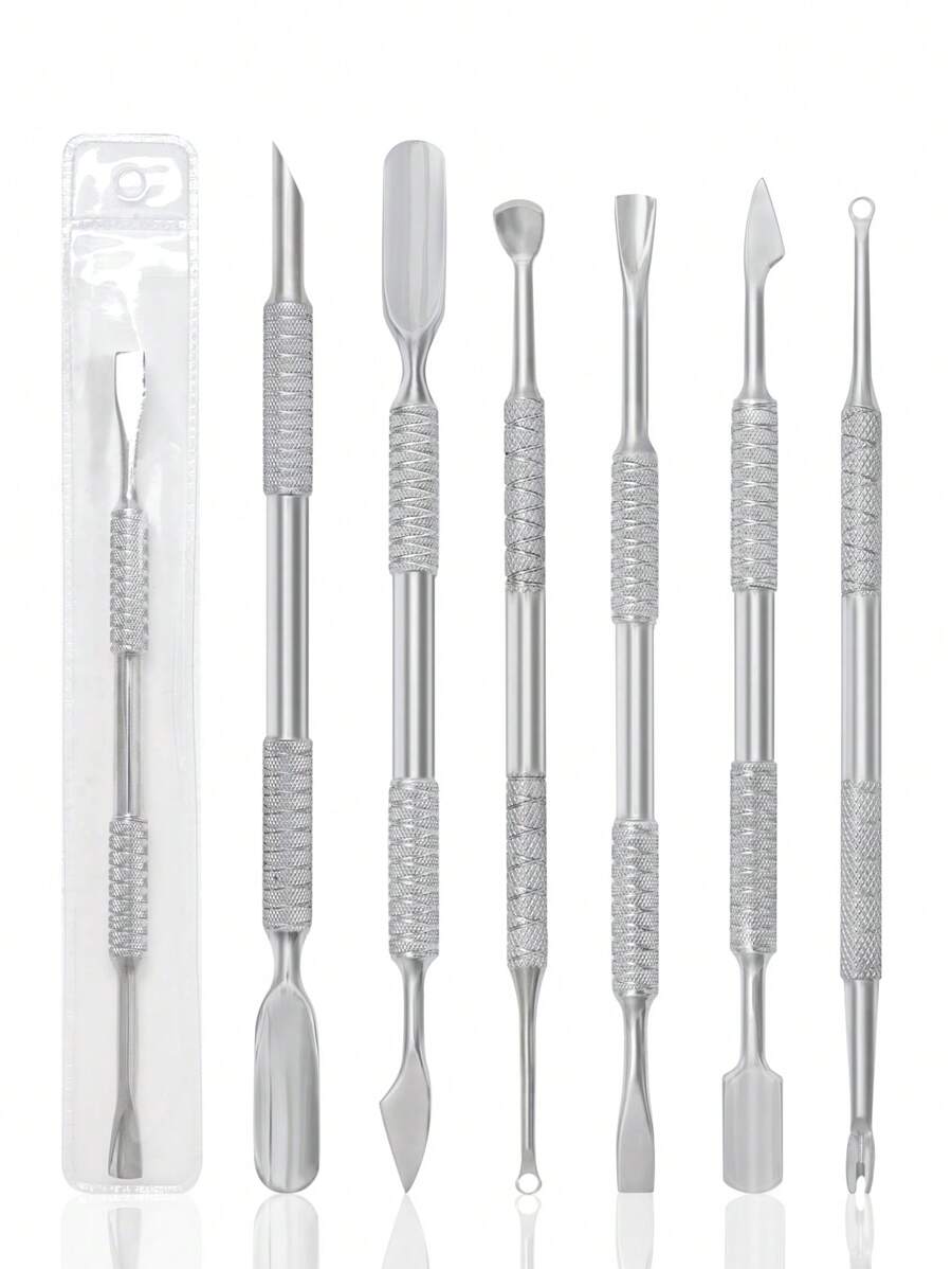 Multipurpose Nail Care Manicure Tool - Russian Spoon-Shaped Cuticle ...