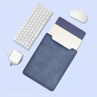 1pc Sleeve Bag For Laptop, 12/13/14/15/16 Inch, Laptop Liner Bag, Bag Accessories Compatible With Apple Laptop Air/ Pro/