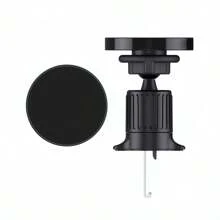 1个适用于车载充电器的15W快充磁吸式无线车载充电器，适用于 15/14/13/12手机支架，带出风口，支持无线充电功能