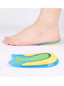2pcs Heel Pain Relief Cushion Pad With Pu Gel Heel Cup For Anti-Spurs, Shock-Absorbing Insole For Sports Shoes