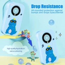 Juguete de teléfono inteligente para niños, regalos para niños y niñas de 3 a 10+ años, juguetes para Navidad y cumpleaños, teléfono de juguete con pantalla de 2.4", cámara dual, juegos, reloj despertador, luces intermitentes y reproductor de música