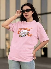 FLUXOGEEK Camiseta Camisa de Algodão Anime Piece Mangá Gear 5 Luffy Ref 1374 FLUXOGEEK