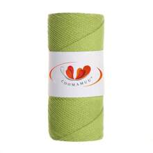 2mm Hollow  Yarn, Japanese Style Linen Round Rope For Crocheting & Weaving, Bag Making