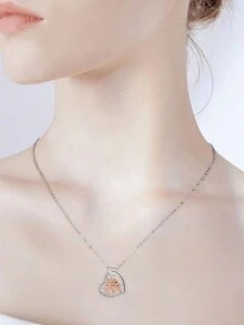 Xà phòng thơm hương hoa hồng trong hộp quà màu xanh, 3 chiếc vòng cổ mặt dây chuyền hình trái tim của người bạn thân nhất, Bộ quà tặng trang sức "Anh yêu em" cho mẹ, vợ, cặp đôi, con gái, bạn gái, bạn thân nhất, chị gái, chính bạn, bạn cùng phòng, tuyệt vời cho Giáng sinh, lễ hội mua sắm, Lễ tạ ơn, Ngày lễ tình nhân, kỷ niệm, Ngày của mẹ, đám cưới, tốt nghiệp, tiệc sinh nhật Quà tặng Giáng sinh - vòng cổ tình yêu - Xem 2