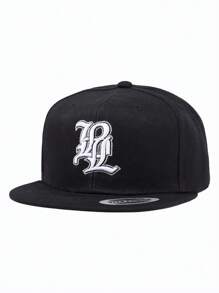 1 件，哥特式字母 B，3D 刺绣棒球帽，适合棒球比赛、篮球、秋季穿着、运动风格、美国精神、90 年代服装、鲜艳颜色平檐，男女皆宜，运动嘻哈帽，可调节户外防晒休闲帽，适合春秋旅行、派对和海滩，万圣节礼物的理想选择 - 純色 - 查看 17