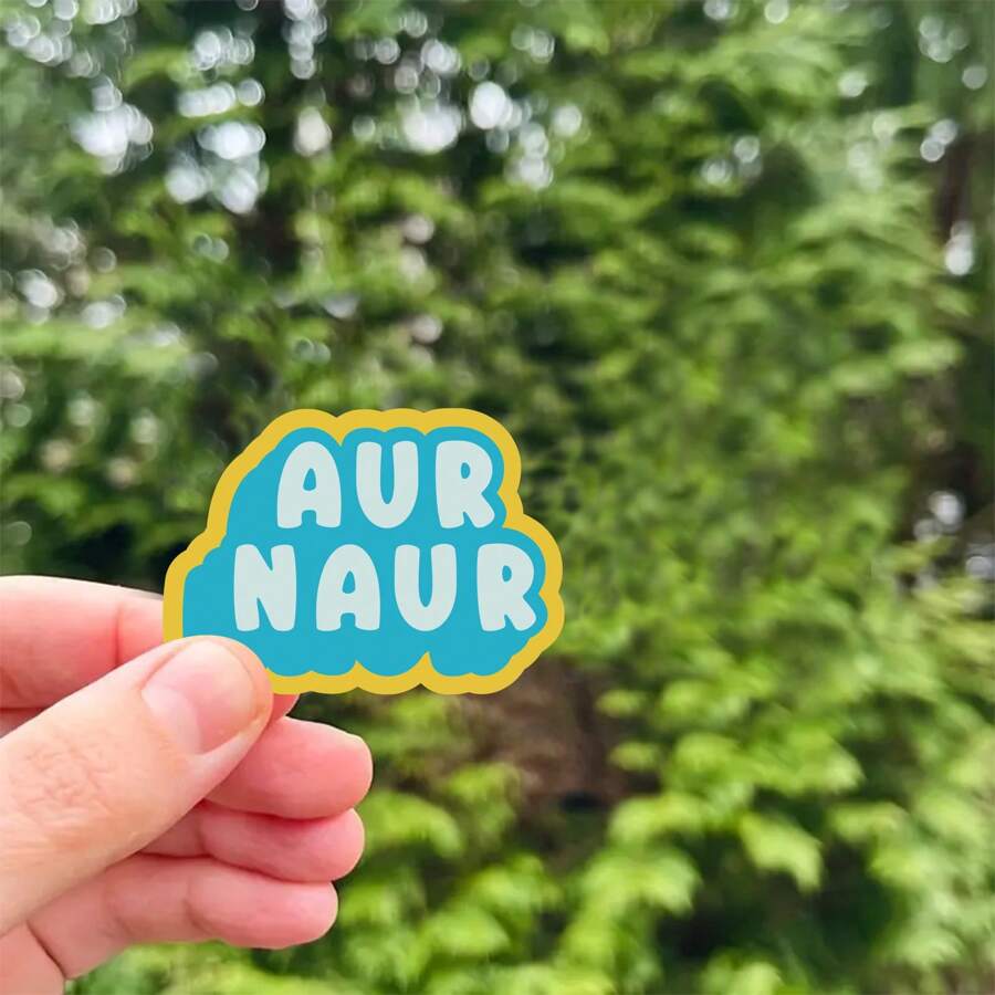 3 miếng dán hoạt hình AUR NAUR mờ - Bền, tự dính, dùng cho ô tô, xe tải, SUV, cửa sổ, tường, thuyền, cốc và máy tính xách tay. Đồ dùng làm sổ lưu niệm. Miếng dán ngộ nghĩnh. Miếng dán máy tính xách tay. Miếng dán điện thoại Kindle. - Màu xanh lam - Xem 1