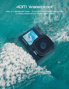 Sports & Action Video Camera - màu đen - Xem 6