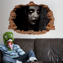 Miếng dán tường Halloween 3D, Miếng dán sàn Halloween sương mù tay đáng sợ, Miếng dán tường Halloween, Miếng dán cửa sổ Halloween có thể tháo rời, Miếng dán Halloween đáng sợ cho phòng ngủ, Trang trí phòng khách (4 KIỂU) - Nhiều màu - Xem 15