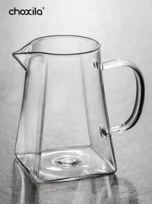 choxila 1 pieza Jarra de café de vidrio, Cafetera de goteo, Tetera transparente para hacer café manualmente para compartir, Tetera de gran capacidad para el hogar, Accesorios de café para volver a la escuela