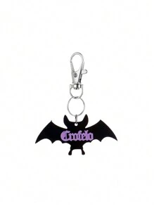Customized Products Personalized Acrylic Key Ring Customized Name Key Ring Key Chain License Plate Label Driver's License Label Memorial Customization Unique Gift (Customized Notes Can Only Be Made In English, Other Languages ​​Will Be Translated Into English Acrylic Bat All Year Round