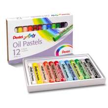Pentel Oil Pastels - 12 種顏色 - 查看 1