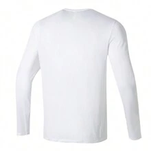 Under Armour Long Sleeve T-Shirt For Boyfriend Style Men, Sports Fitness Running Cycling Loose Training Clothes 1375693-100 - White - View 2