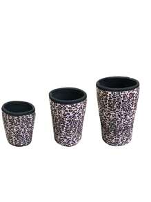 3 Packs Reusable Iced Coffee Sleeves - Insulator For Cold Beverages, Neoprene Cup Holder For /Dunkin Coffee