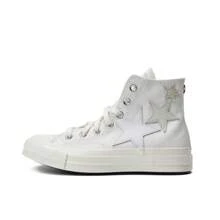 Converse 2024 Unisex Chuck Taylor 70S SEASONAL High-Top Canvas Shoes/Vulcanized Shoes, Casual Comfortable Sneakers, Couple Shoes With Star Pattern, A11611C