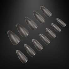 D&Z Soft Gel Almond Medium False Nails KIT W/ 500 Units.