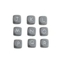 26 stuks 12 mm levendige gemengde siliconen letterkralen voor creatieve doe-het-zelf handgemaakte sieraden maken - perfect voor sleutelhangers, mobiele telefoonkettingen, armbanden en kettingen - duurzame, waterdichte en gemakkelijk te gebruiken sieradenbenodigdheden
