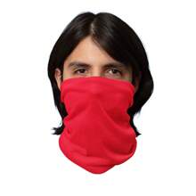 Set Of 12 Balec Face Covering Neck Gaiter Breathable Scarf - 紅色 - 查看 2