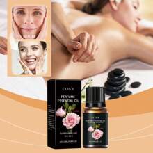 Natural Rose Essential Oil, Aromatherapy Rose Essential Oil For Massage & Relaxation, Rose Essential Oil Can Be Used With Any Diffuser