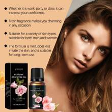 Natural Rose Essential Oil, Aromatherapy Rose Essential Oil For Massage & Relaxation, Rose Essential Oil Can Be Used With Any Diffuser