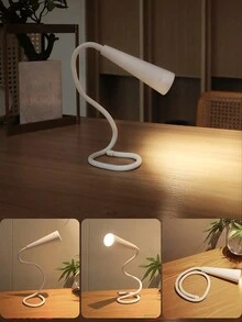 LED创意折叠灯可充电软管暖光白光轻便书灯，软管和灯管可分开使用便携式手电筒 - 3 in 1 Light Colors - 查看 1