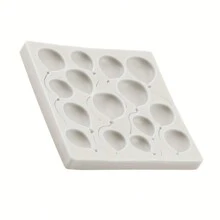 Silicone Fondant Mold For Cake Decoration - 1Pc Balloon Shape Gum Paste Mold, DIY Baking Tools, Chocolate Clay Casting, Lead-Free Material